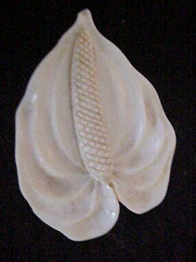 Vintage Ming's Hawaii Anthurium Brooch